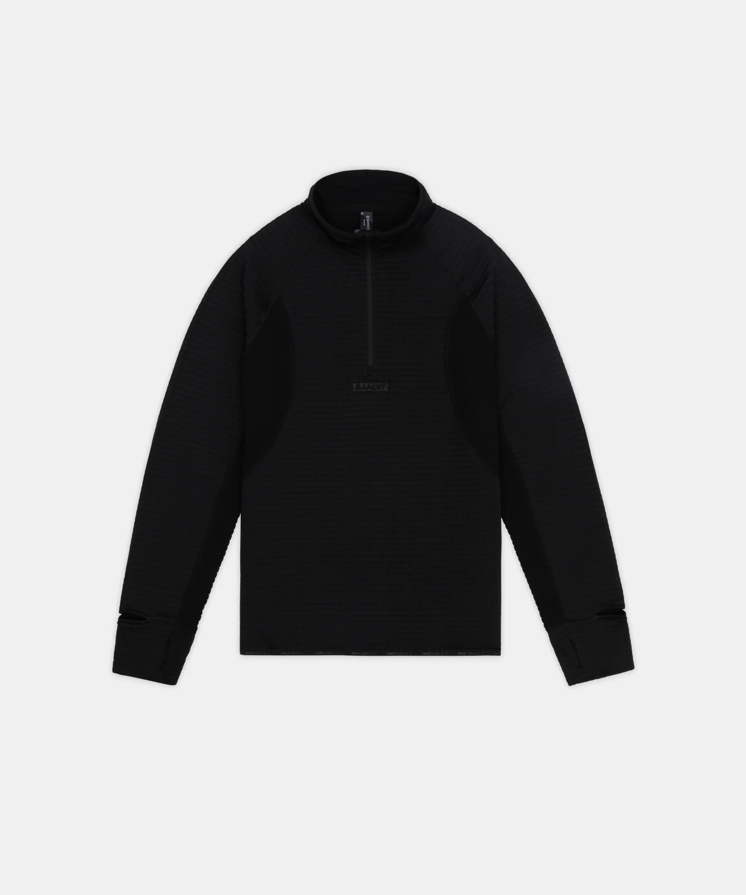 Men's CaldoGrid™ Quarter Zip - Black