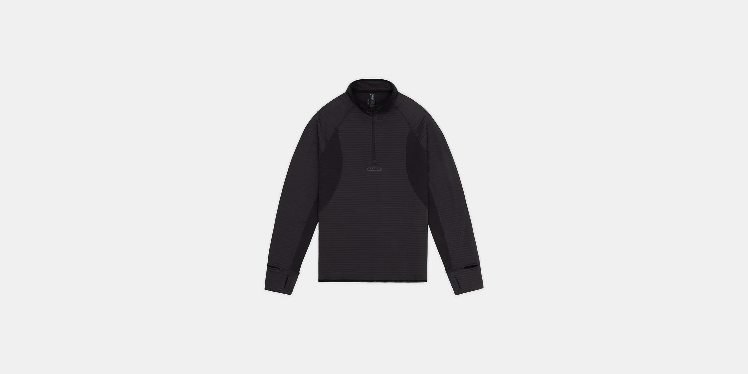Men's CaldoGrid™ Cold Weather Quarter Zip - Shadow - Image 3