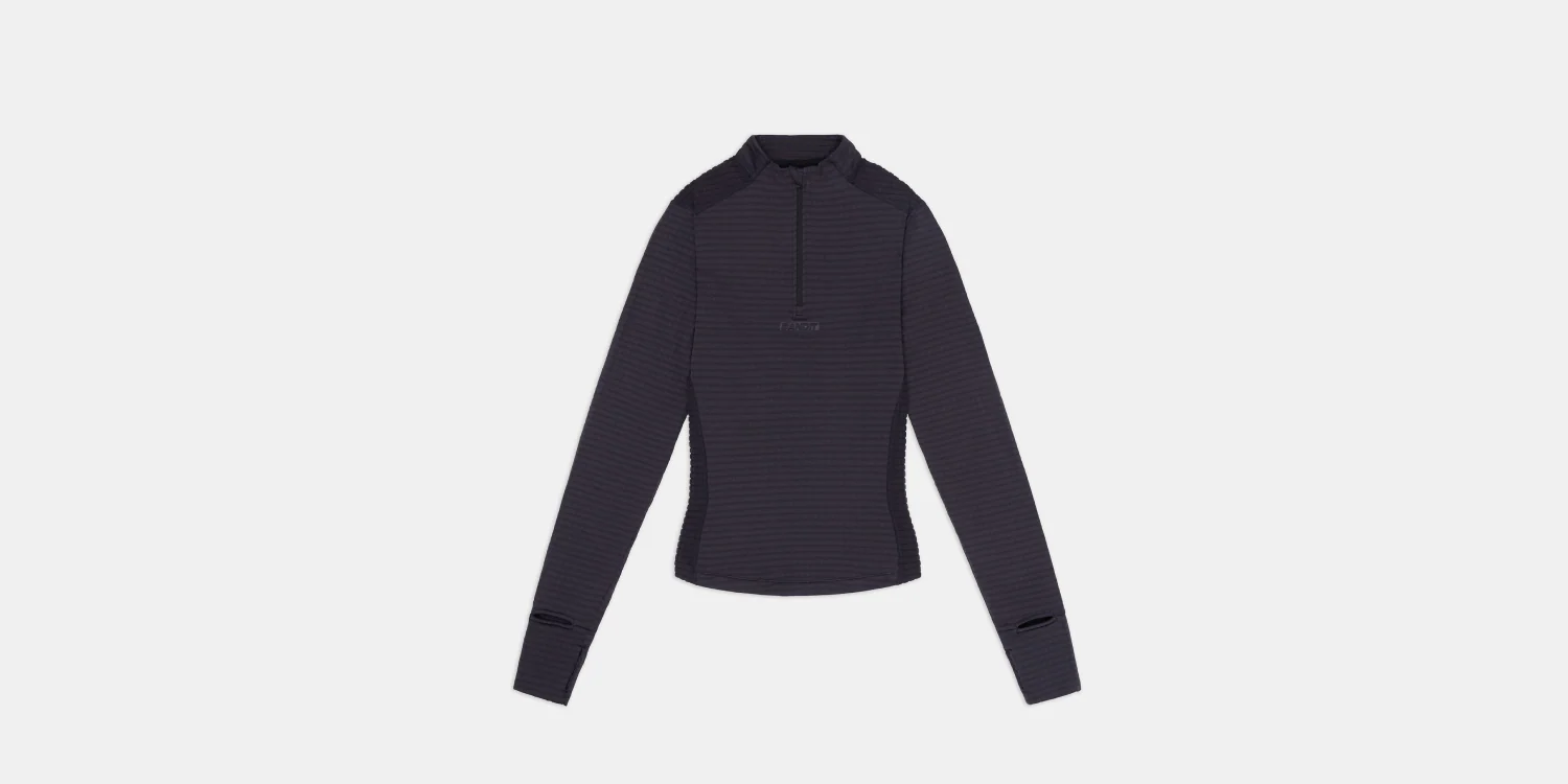 Women's CaldoGrid⢠Quarter Zip - Shadow - Image 3