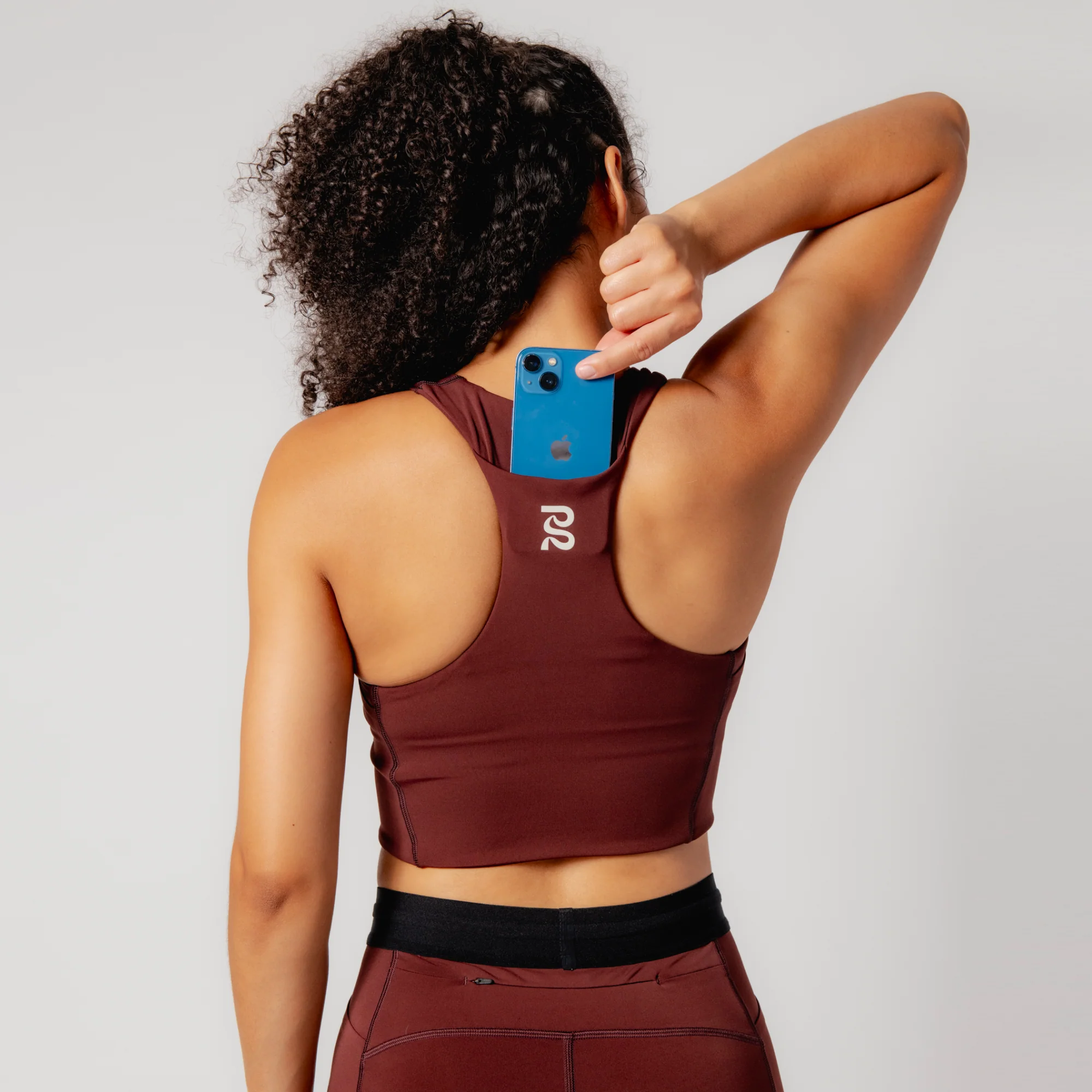 Stamina™ Race Crop - Deep Cherry - Image 4
