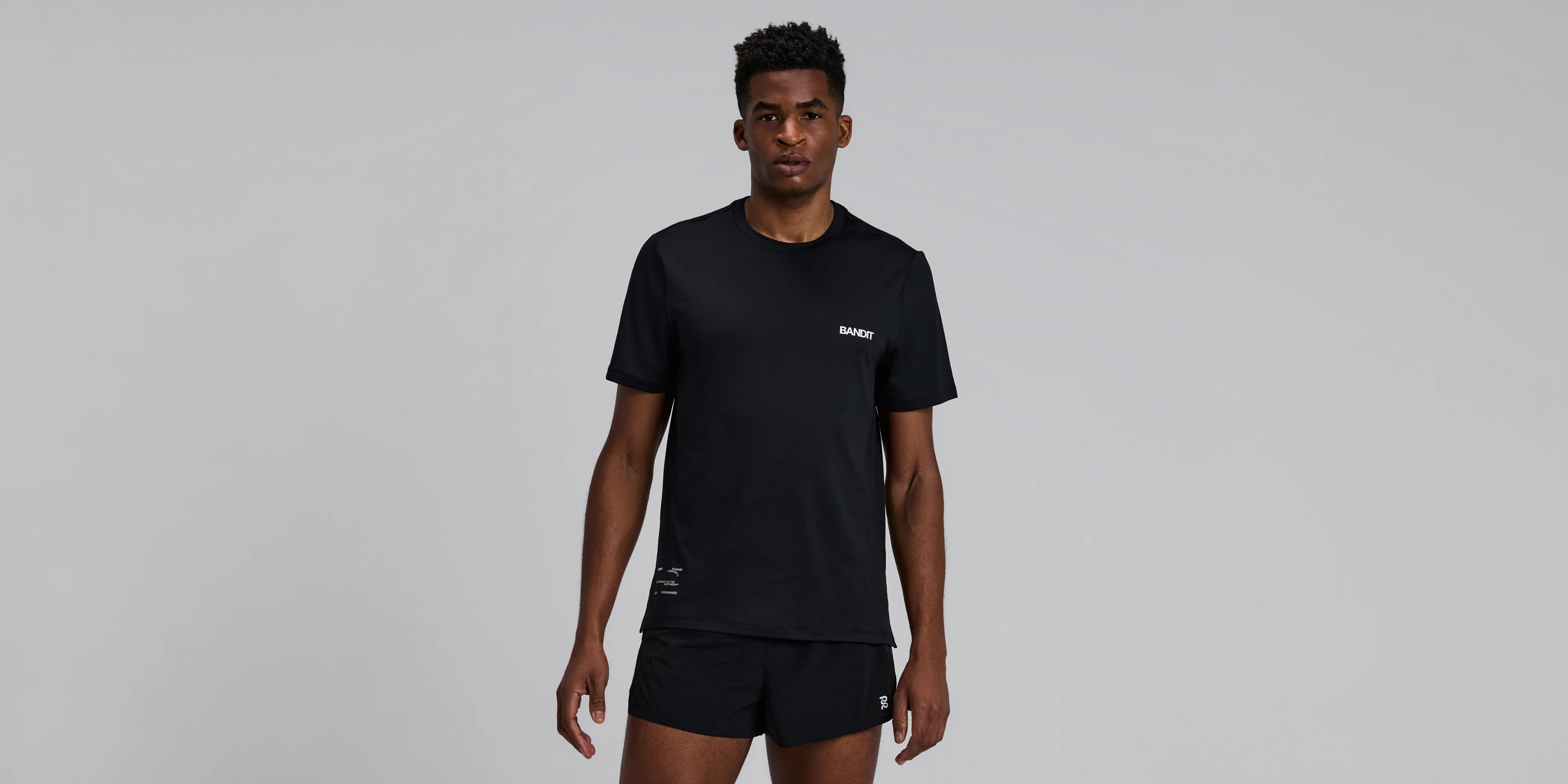 Men's Micromesh™ Run Tee - Black - Image 3