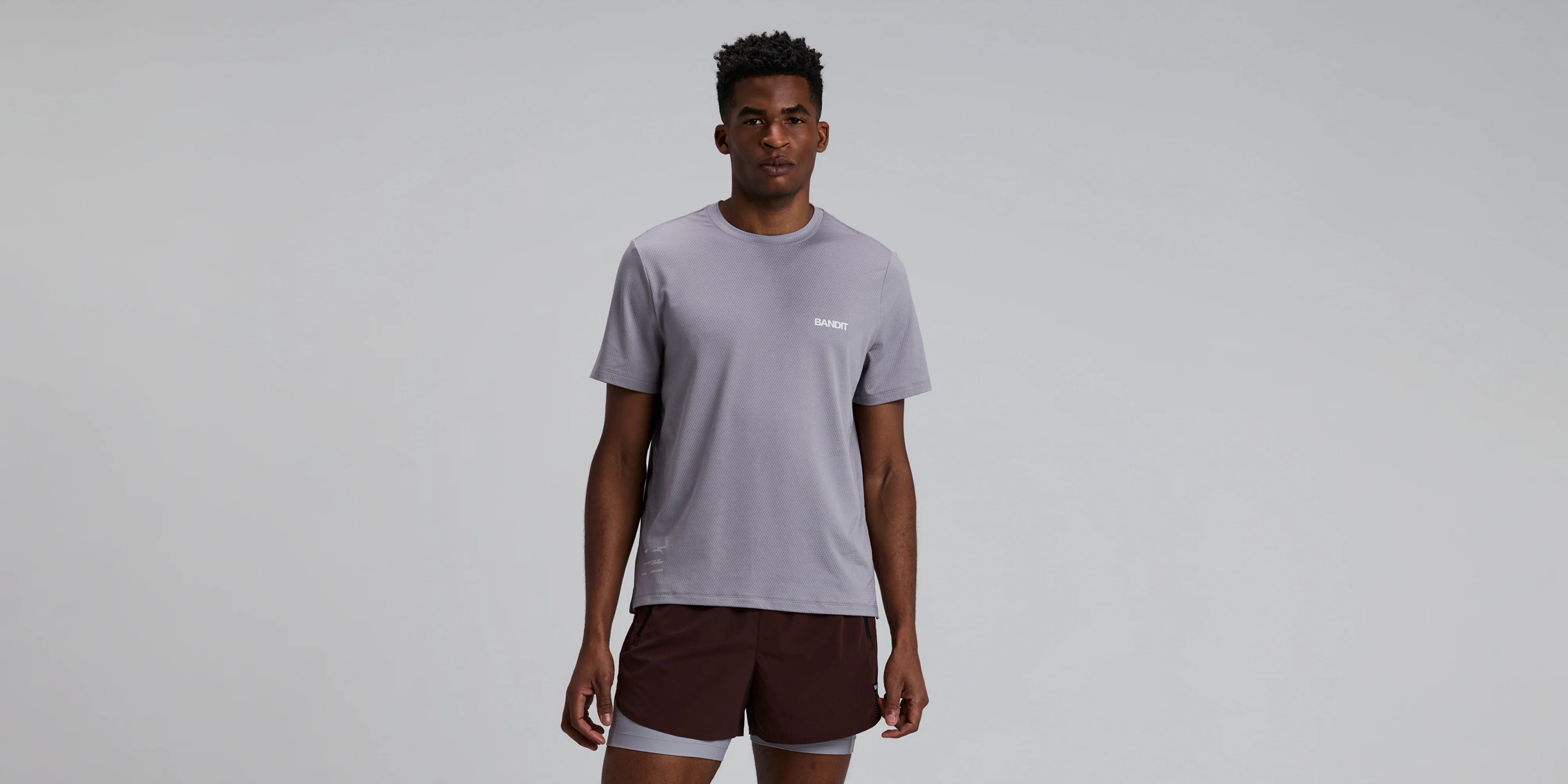 Men's Micromesh™ Run Tee - Violet Fog - Image 3