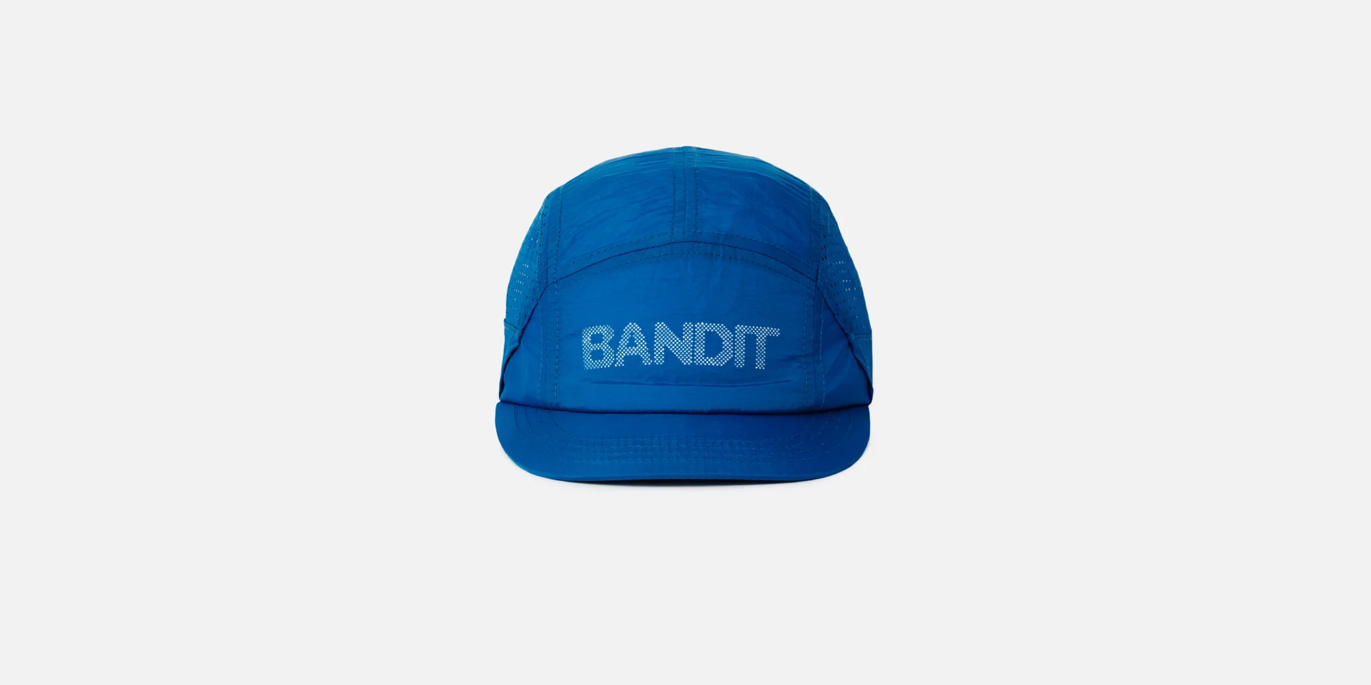 Nylon HumoFit⢠Run Hat with Sunglasses Holder - Ink Blue - Image 3