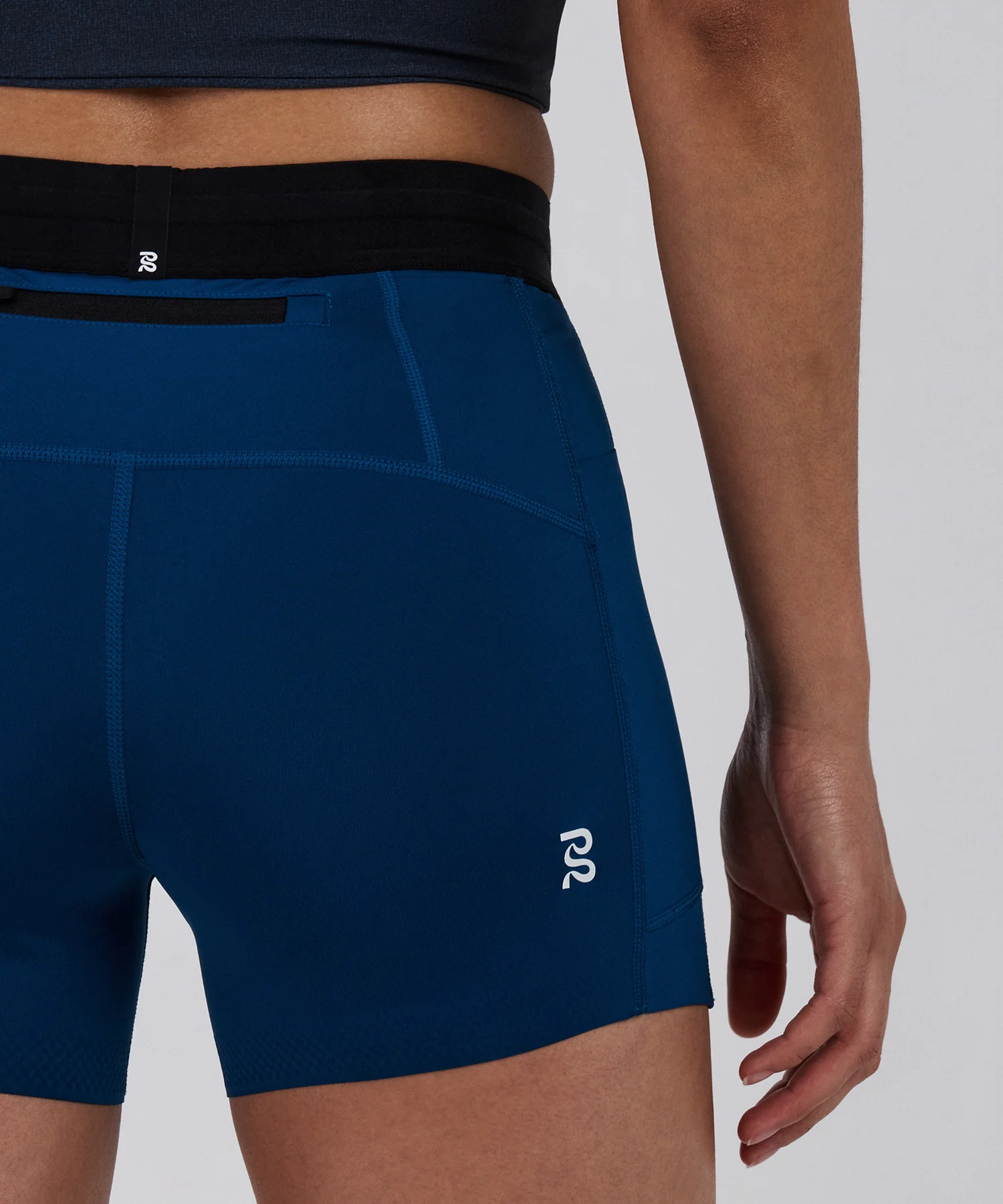 Women's Stamina-V™ 3" Compression Shorts - Ink Blue - Image 2