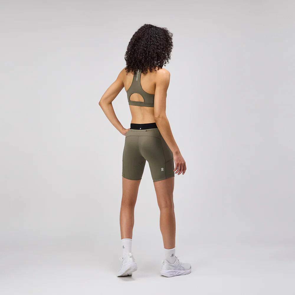 Stamina™ 7" Women's Compression Shorts - Fatigue - Image 5