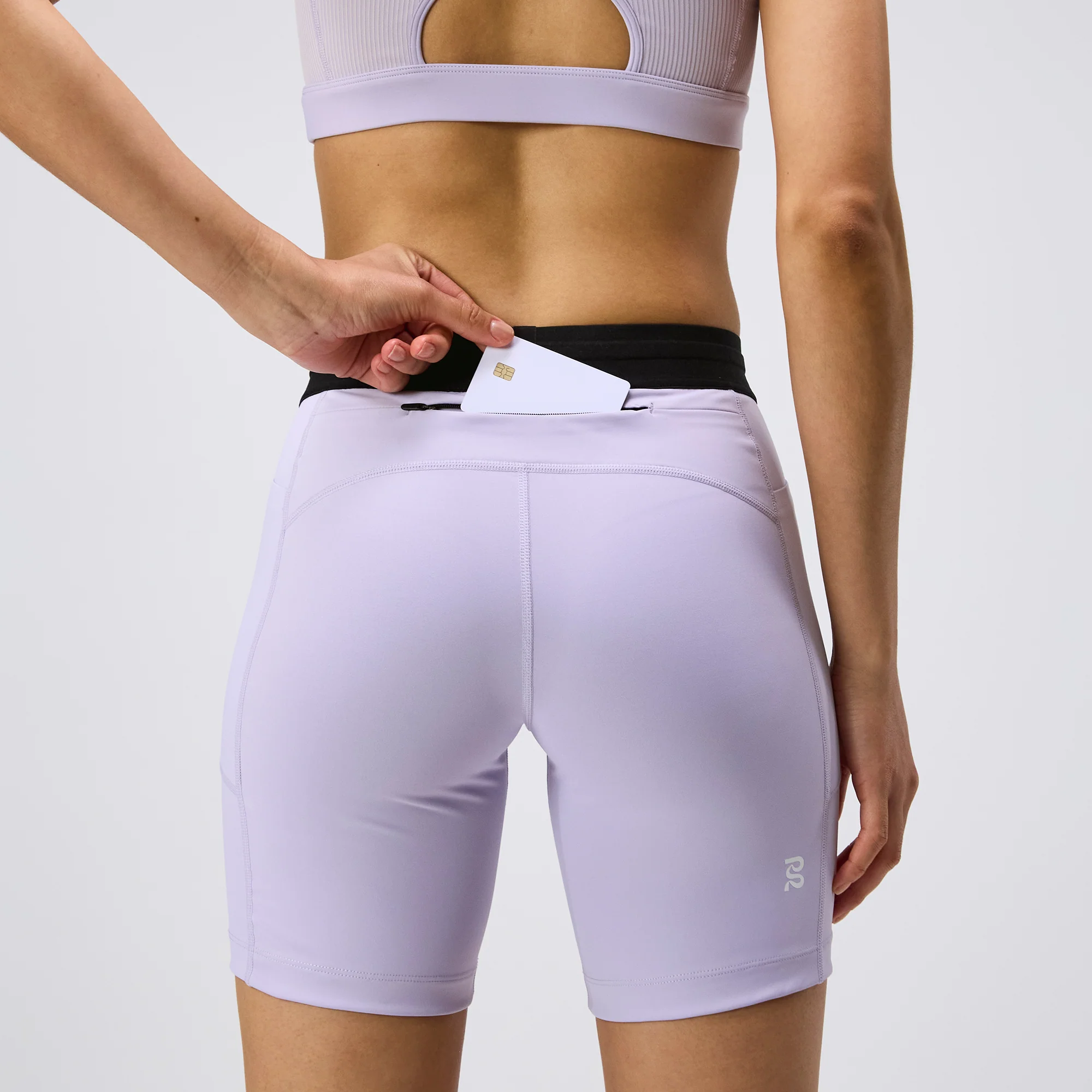 Stamina™ 7" Women's Compression Shorts - Light Thistle - Image 5