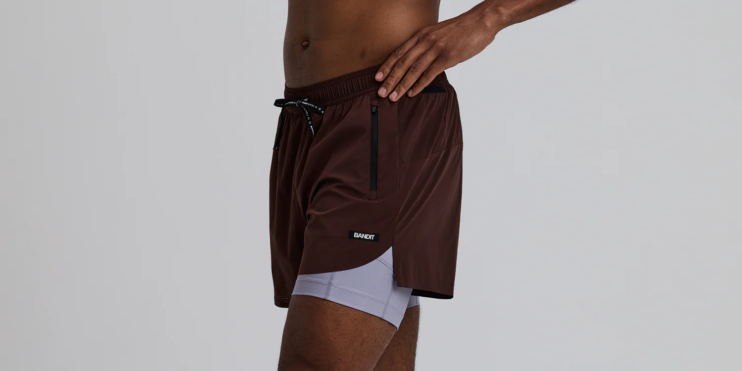 Men's Vento⢠Next Gen 2-In-1 Run Short - Cacao - Image 3
