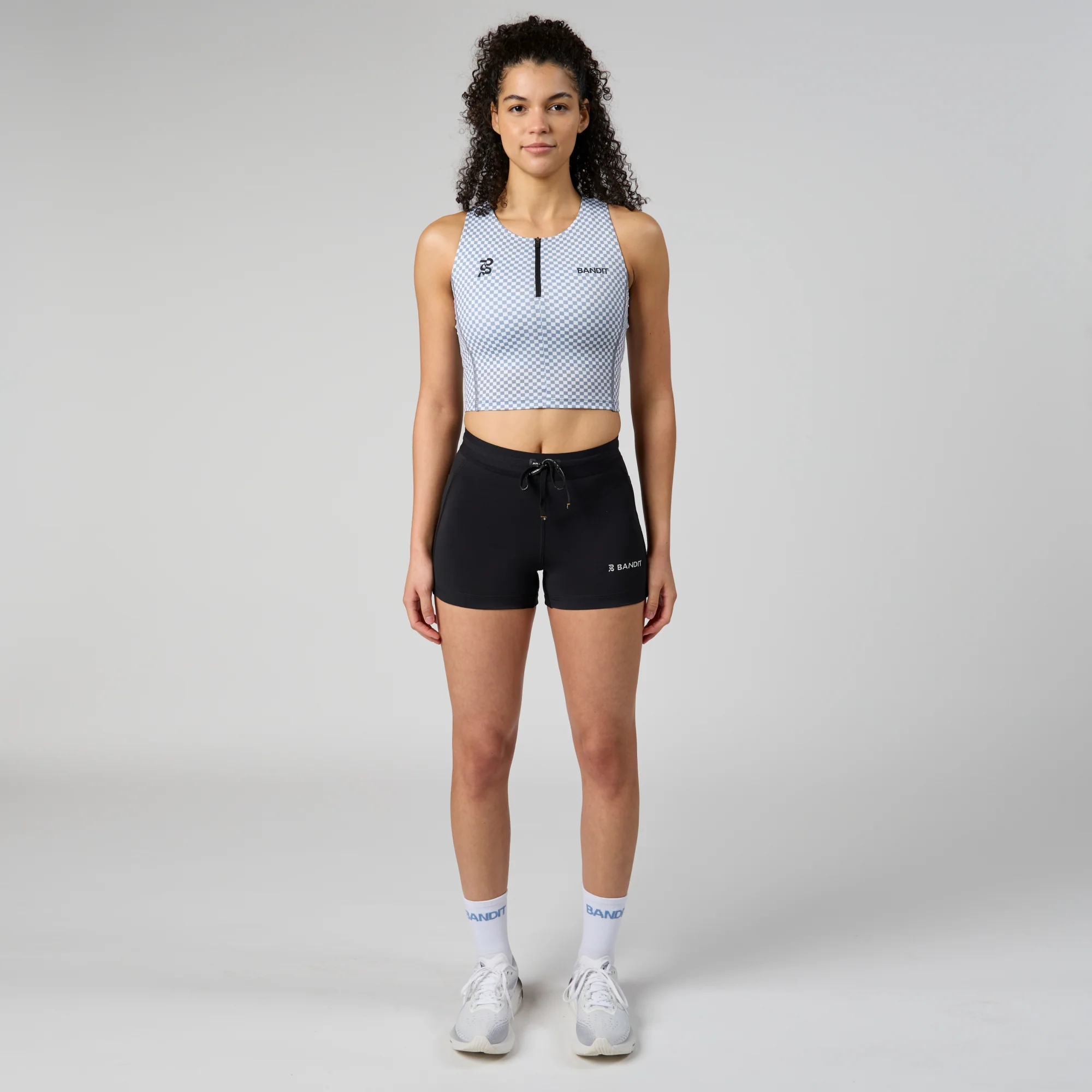 Ares Flex™ Zip Front Race Crop - Current Check - Image 4
