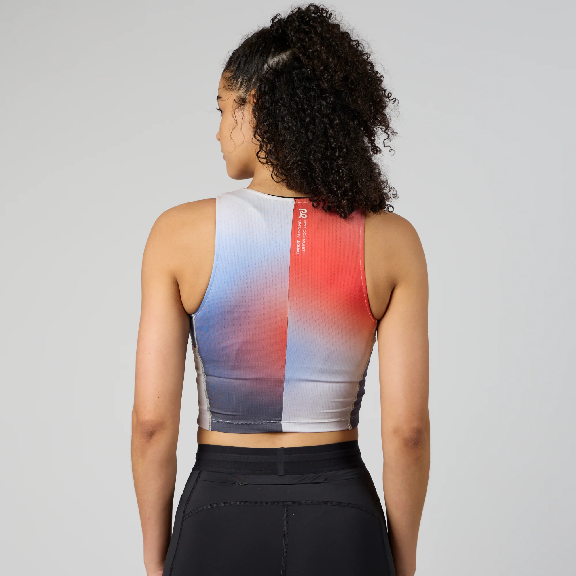 Ares Flex™ Zip Front Race Crop - Split Gradient - Image 3
